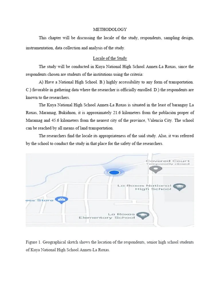 METHODOLOGY | PDF | Survey Methodology | Questionnaire