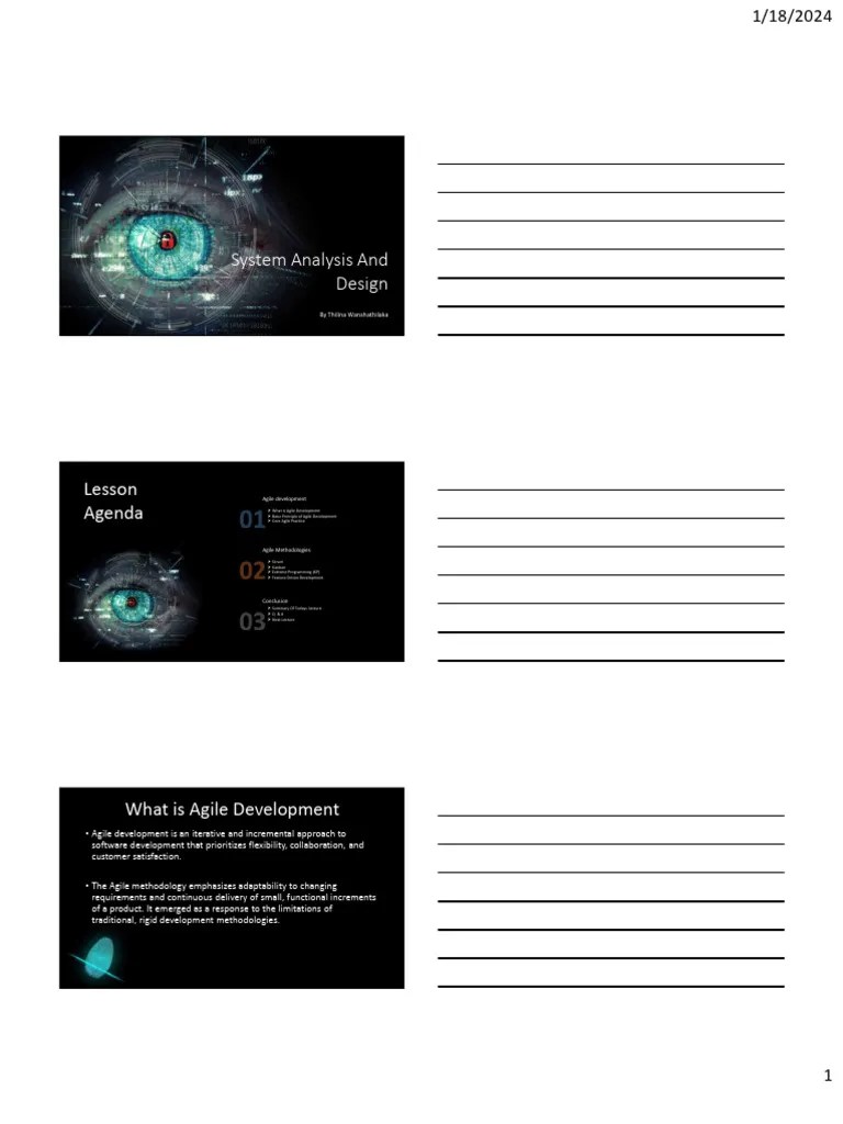 System Analysis And Design 3 | PDF