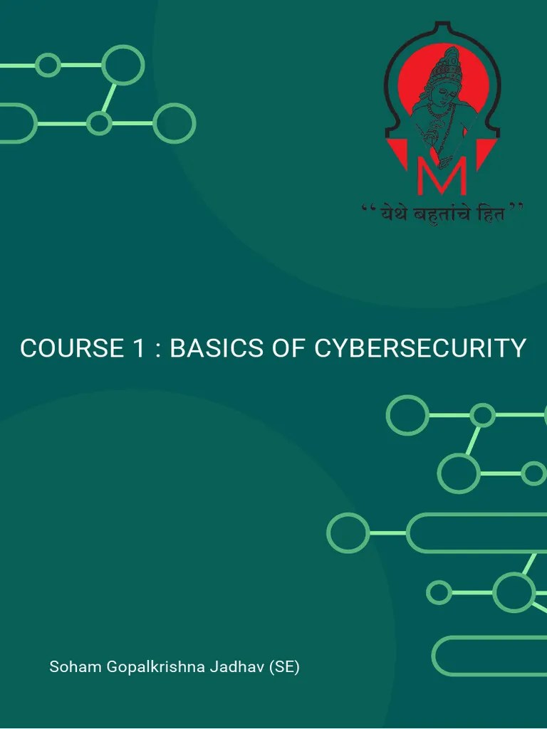 COURSE 1 Basics Of Cybersecurity | PDF | Security | Computer Security