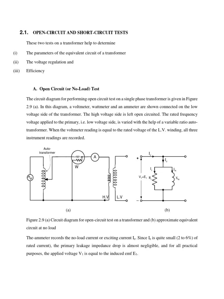 Transformer Tests | PDF | Transformer | Electrical Engineering