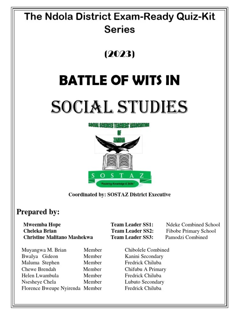 Social Studies Grade 9 Quiz Pdf Atlantic Slave Trade Energy