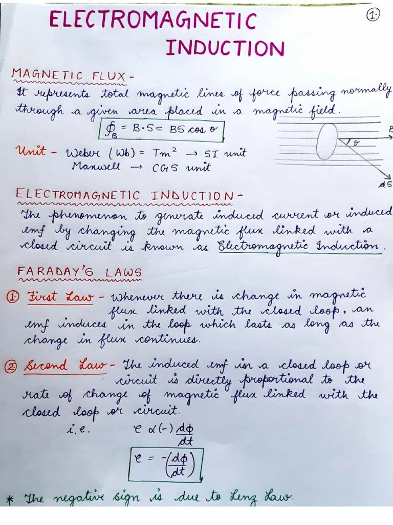 Electromagnetic Induction | PDF