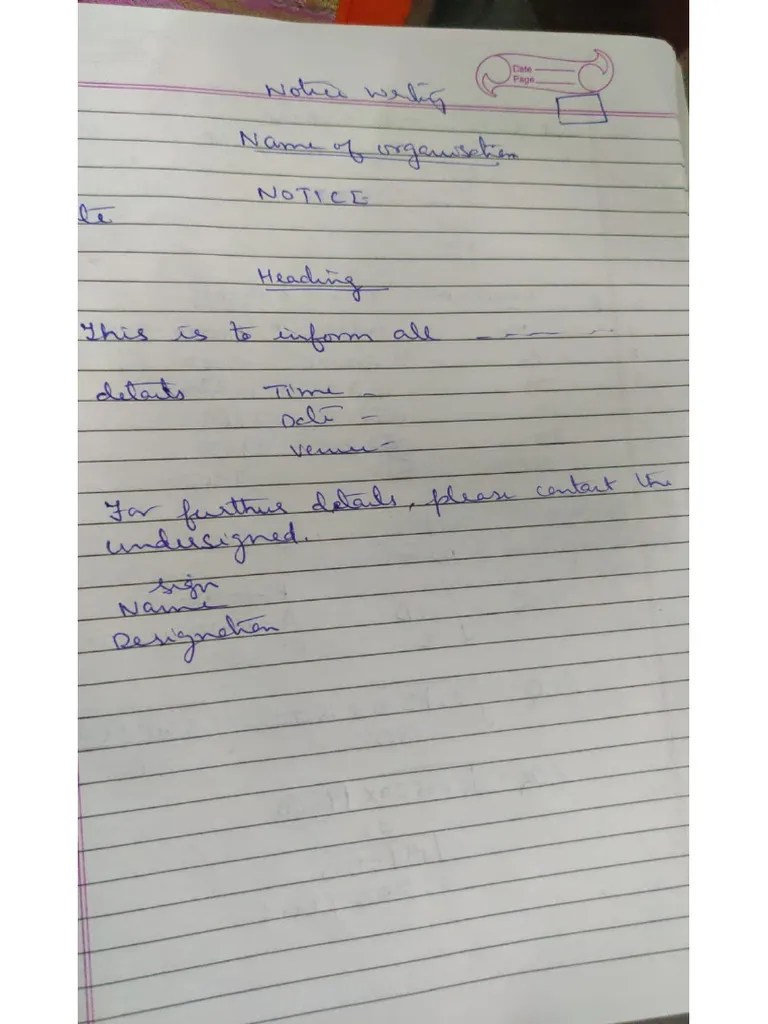 English Writing Section Formatting Class 12 | PDF