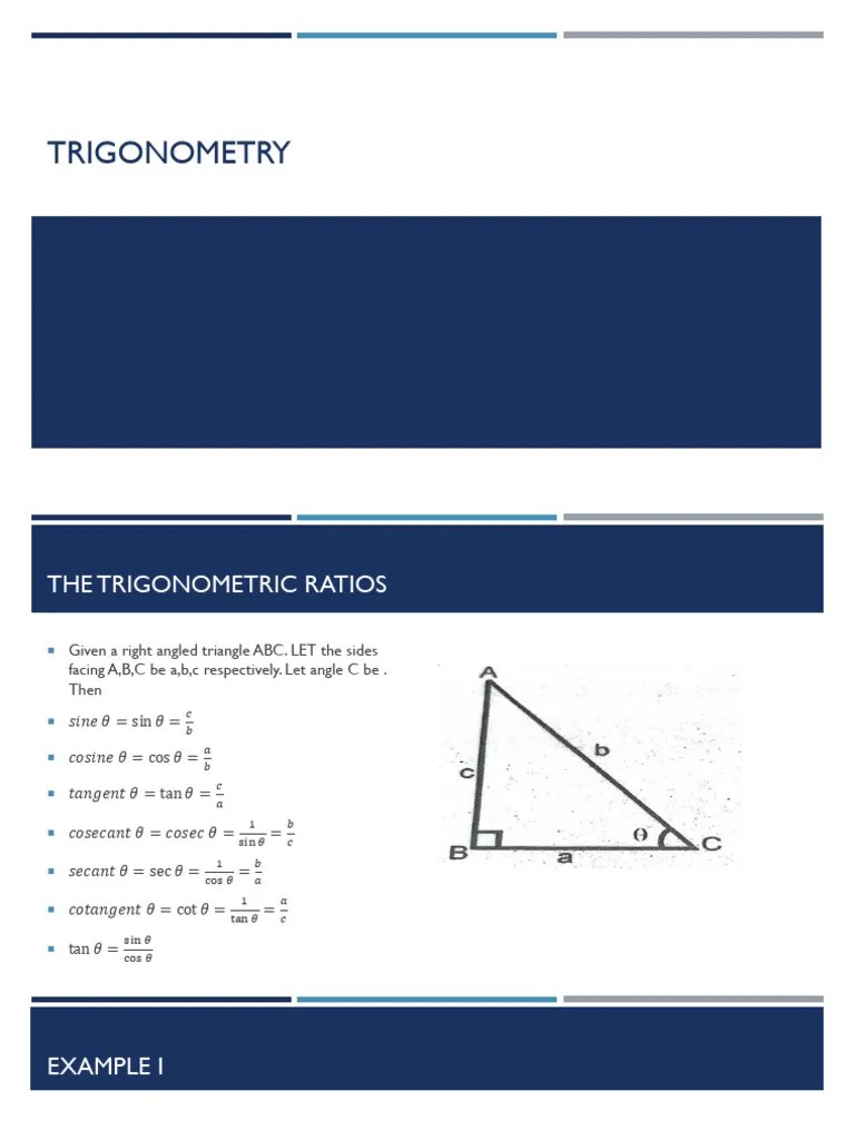 TRIGONOMETRY | PDF