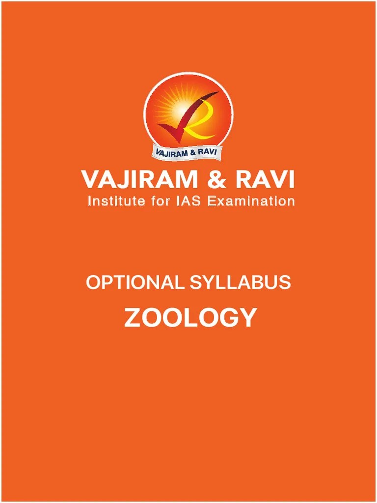 UPSC Zoology Optional Syllabus | PDF | Genetics | Chromosome