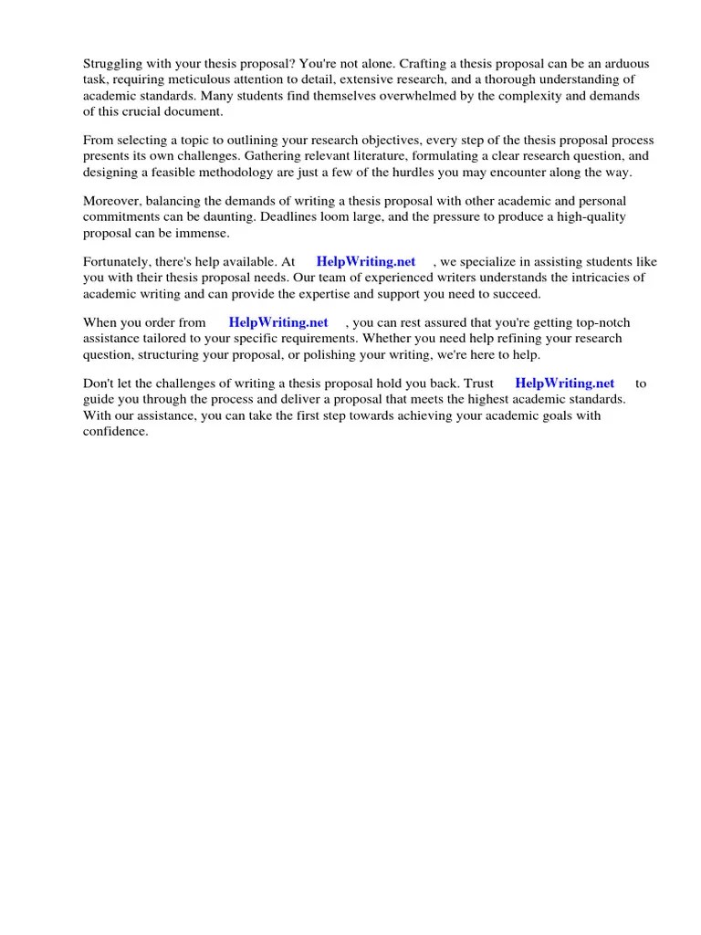 Thesis Proposal Owl | PDF