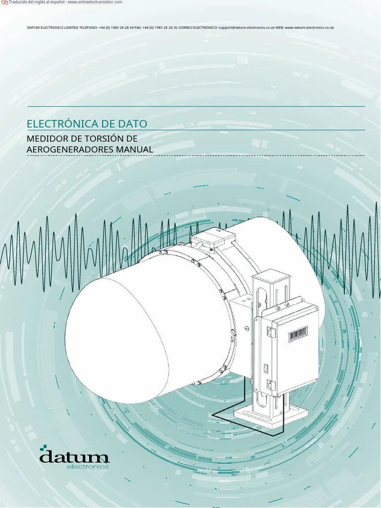 Wind Turbine Condition Monitoring System Handbook - En.es | PDF | Turbina | Energía Eólica
