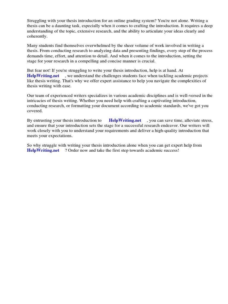 Online Grading System Thesis Introduction | Download Free PDF | World Wide Web | Internet & Web