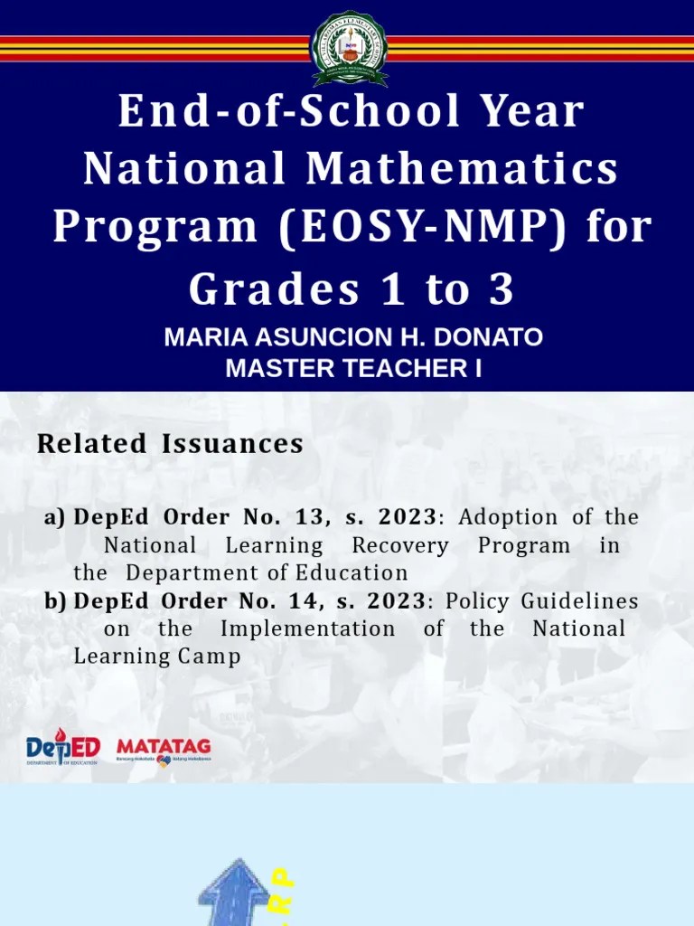 National Mathematics Program | PDF | Mathematics