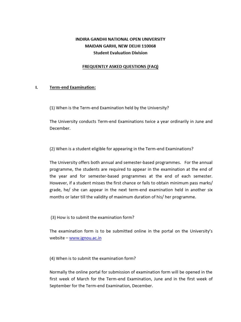 Frequently Asked Questions | PDF