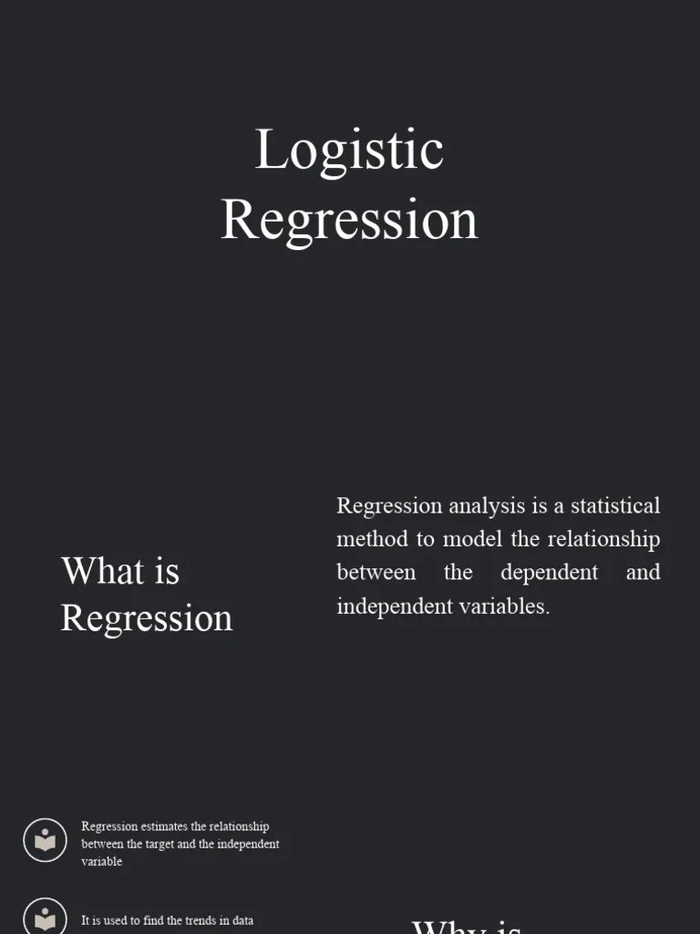 Logistic Regression | PDF | Regression Analysis | Logistic Regression