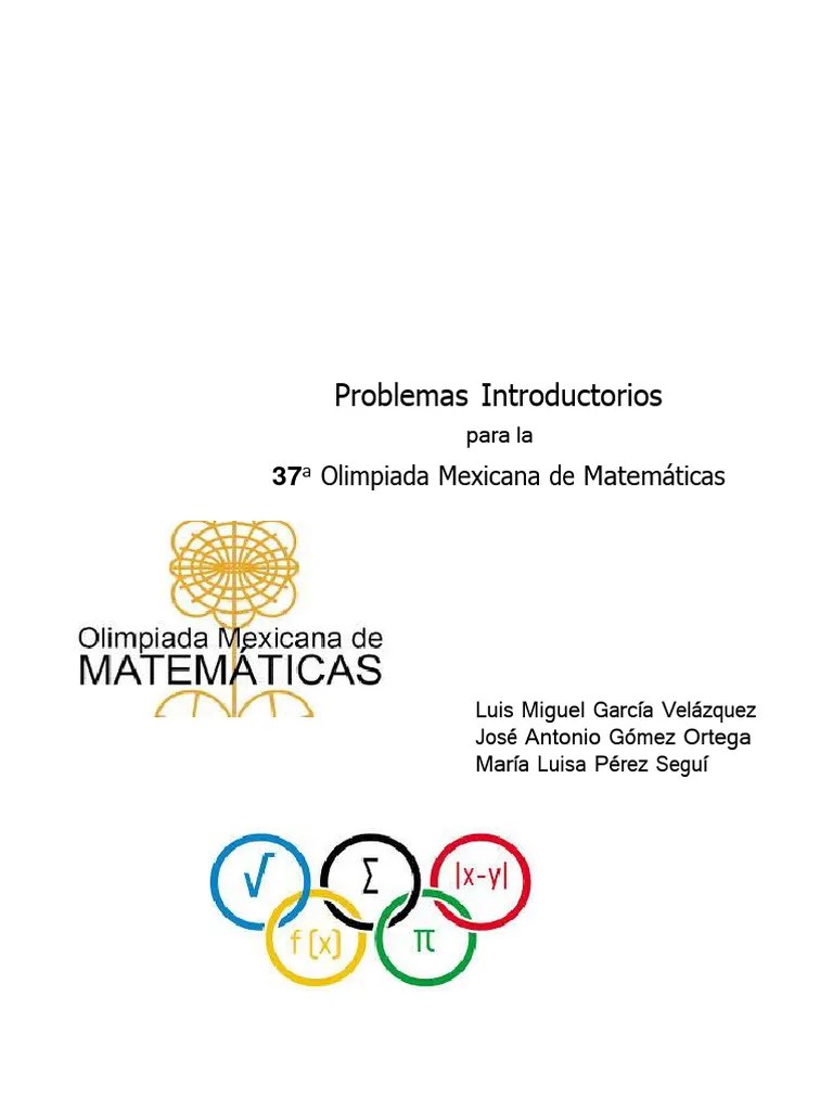 OLIMPIADA MATEMÁTICA_37° _MAESTRO | PDF | Triángulo | Geometría Del ...