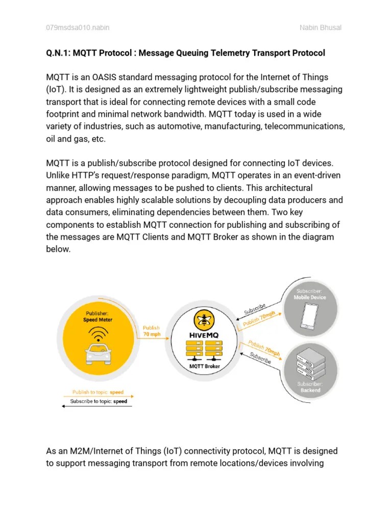 MQTT And LoRa | Download Free PDF | Internet Of Things | Computer Network