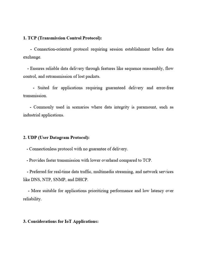 Iot M4 | PDF | Transmission Control Protocol | Transport Layer Security