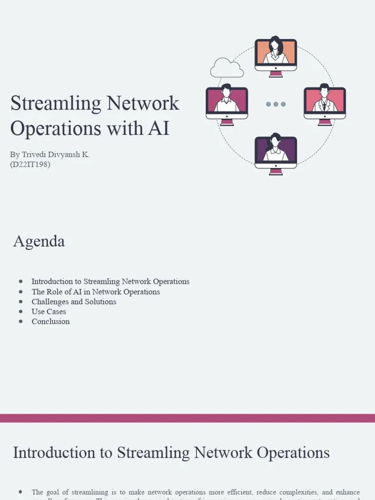 Streamlining Network Ops With AI | Download Free PDF | Artificial ...