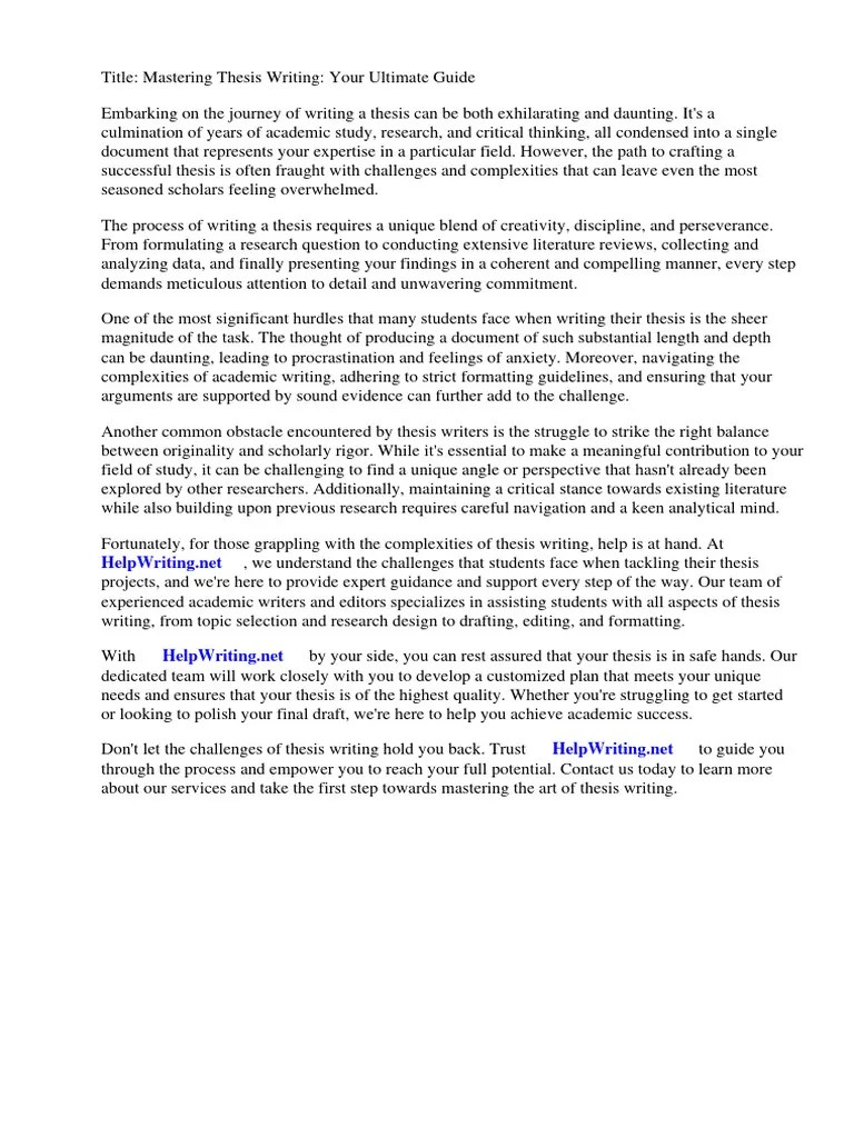 Thesis Guidelines Uitm | PDF | Thesis | Science