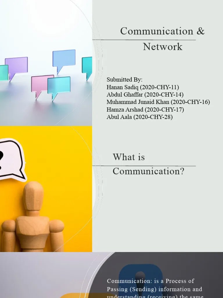 Communication & Network (1) - 1 | PDF | Computer Network | Duplex ...