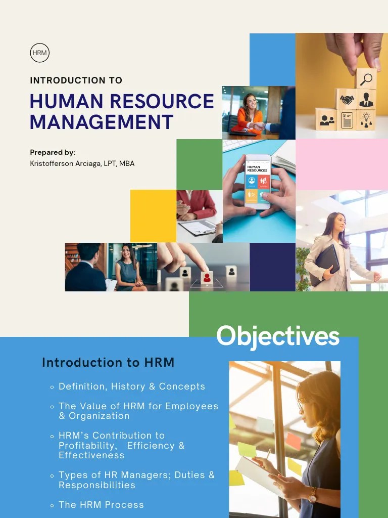 A. HRM - Topic 1 Introduction To Human Resource Management | PDF ...