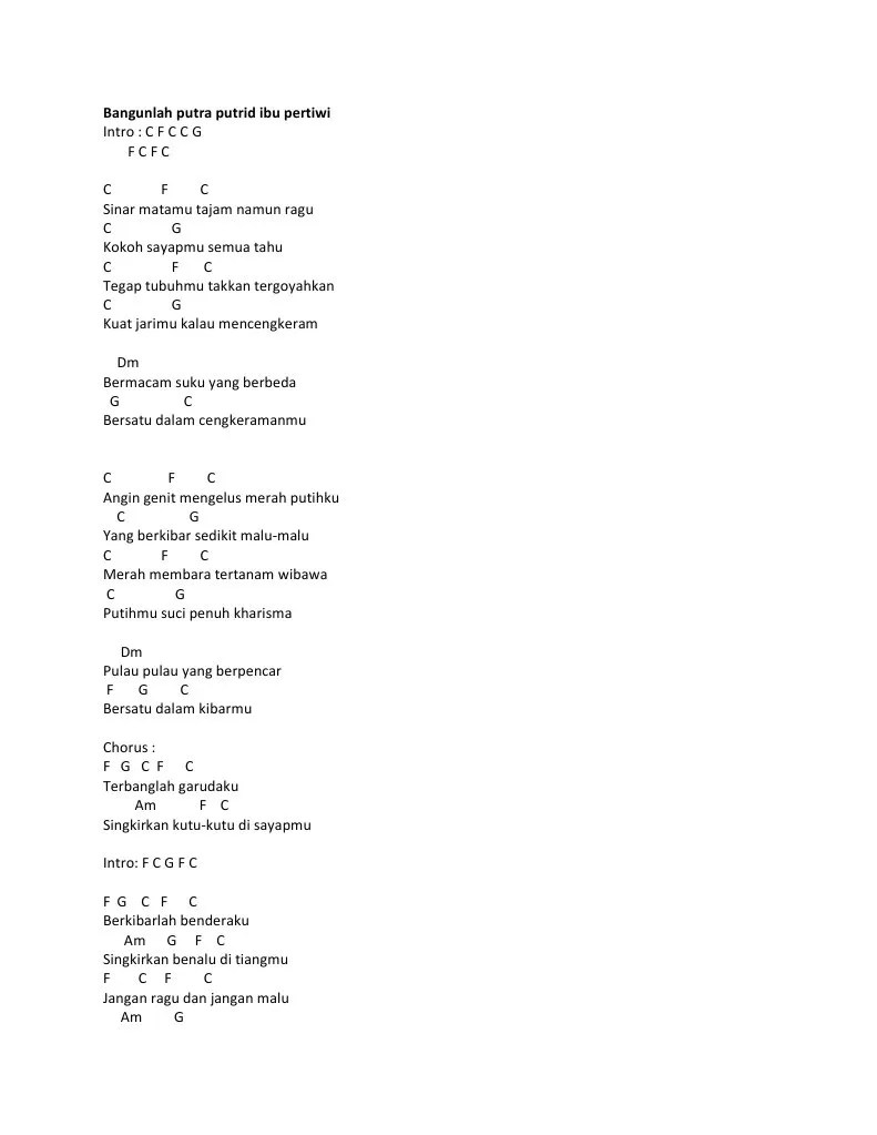 Chord Gitar Lagu Pengamen Jalanan Nona