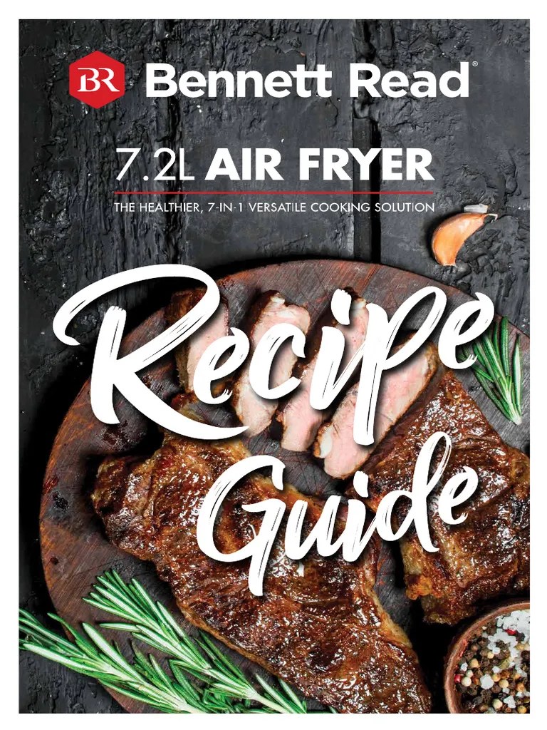 BR 7-2L Air Fryer Oven - Recipe Book | PDF | French Fries | Roasting
