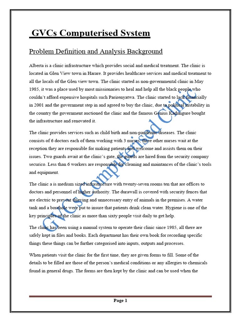 GVCs Computerised System | PDF | Programming | Computer Program