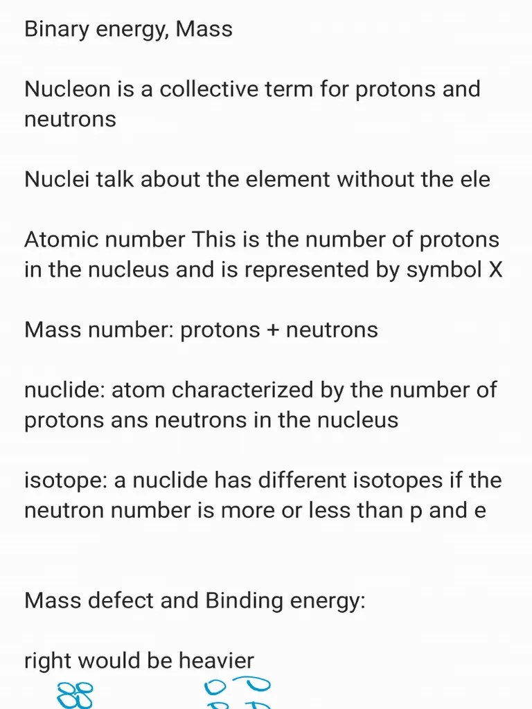 Nuclear Physics Note #1 | PDF
