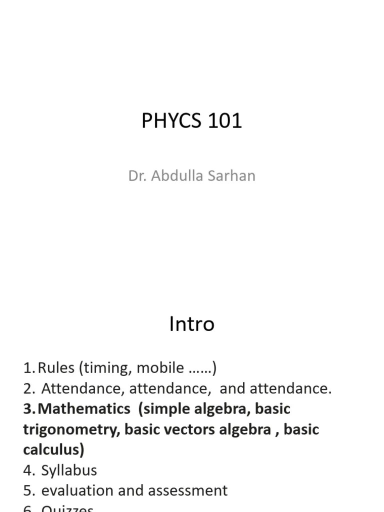 Part 1 Intro+ Motion In One Dimension | PDF | Velocity | Speed