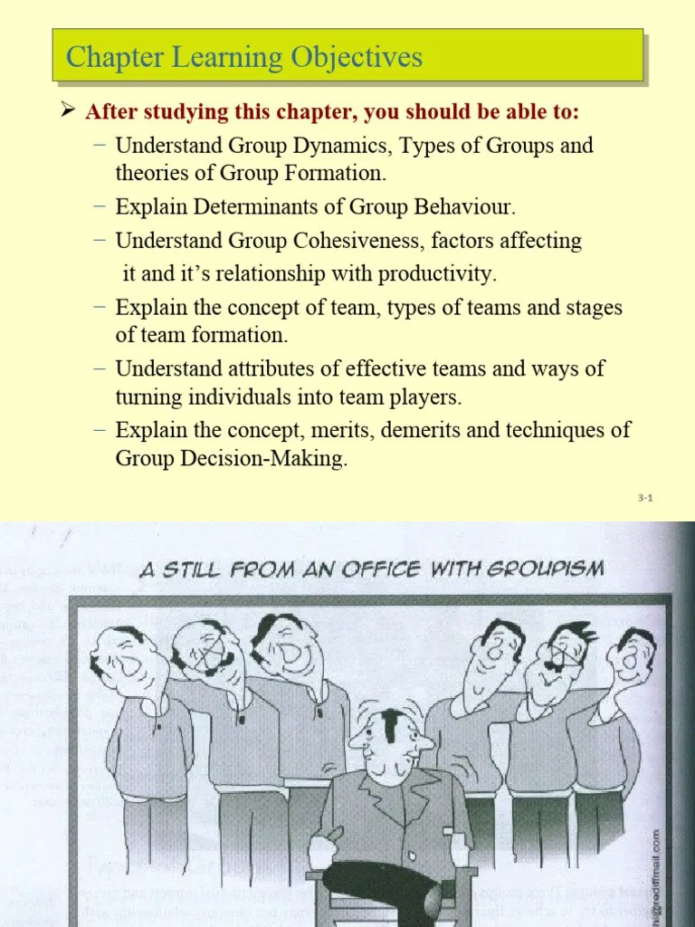 Unit-3 (Group Dynamics) | PDF | Group Cohesiveness | Decision Making