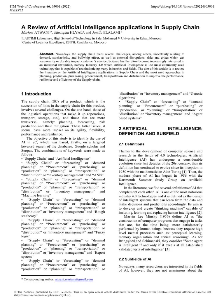 A_Review_of_Artificial_Intelligence_applications_i | PDF | Machine ...