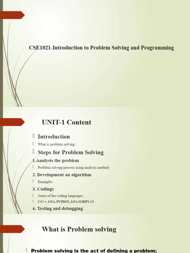 Lecture 1 | PDF | Computer Programming | Computer Program