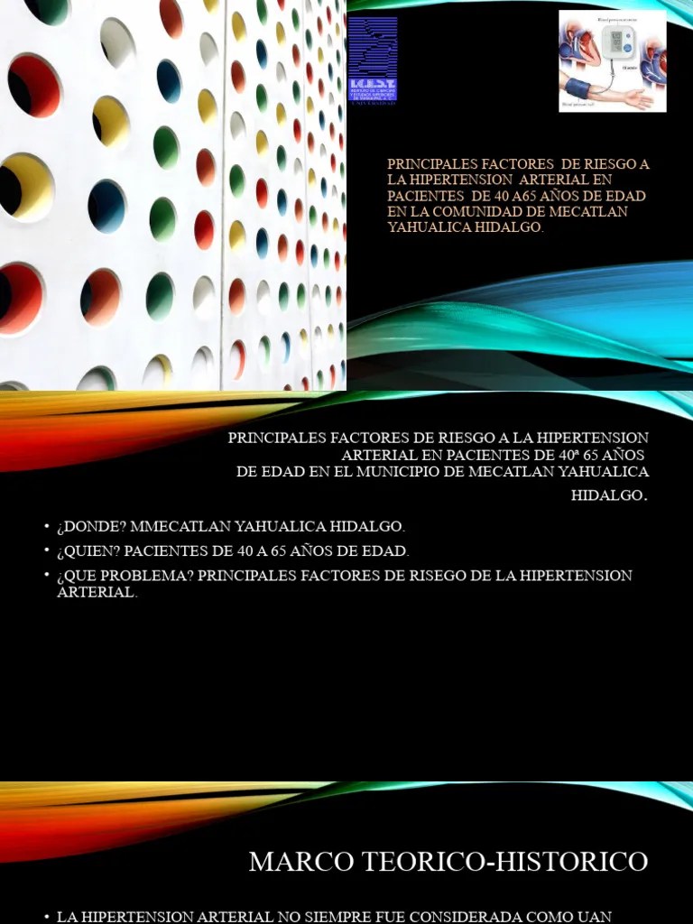 HIPERTENSION ARTERIAL | PDF | Hipertensión | Presión Sanguínea