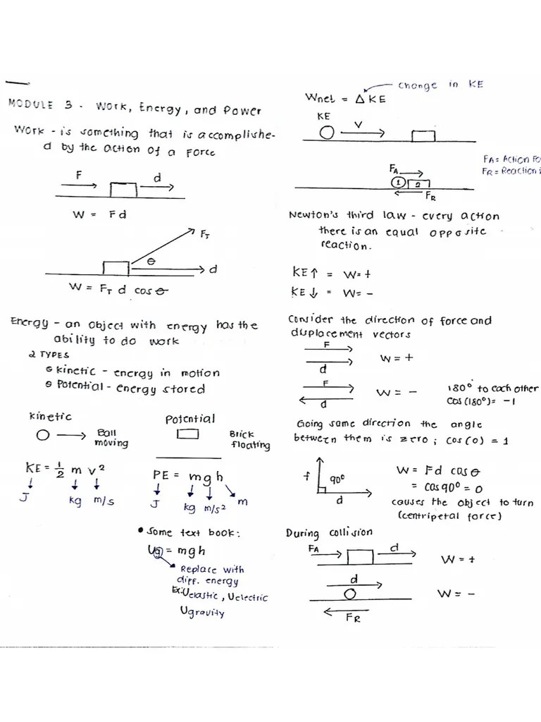 Kinetic Energy | PDF
