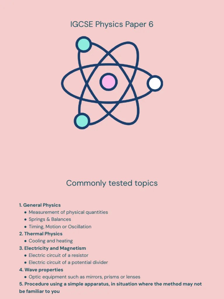 IGCSE Physics Paper 6 | PDF | Volume | Significant Figures