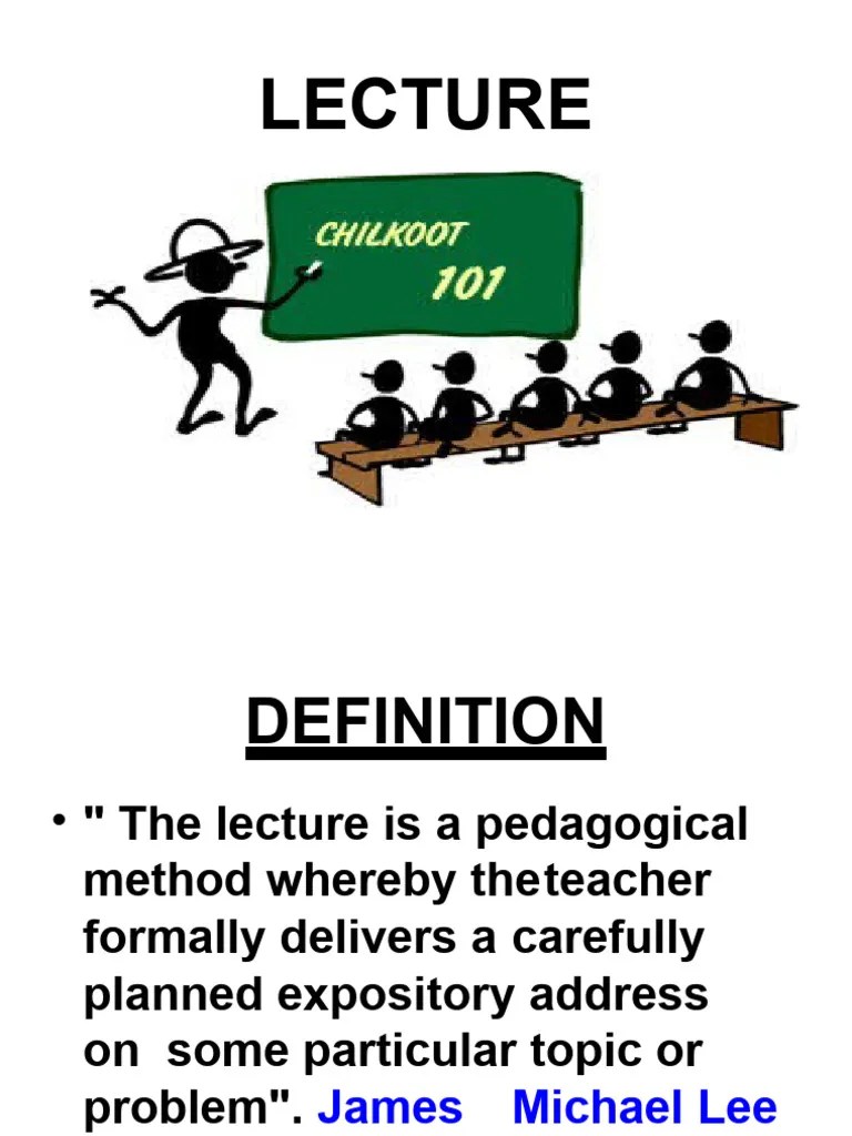 Lecture Method | PDF | Learning | Lecture