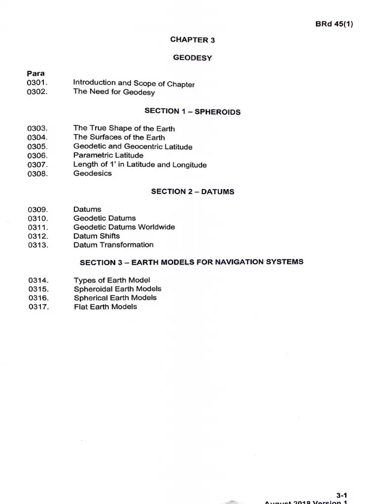 3 Chapter | PDF | Geodesy | Latitude