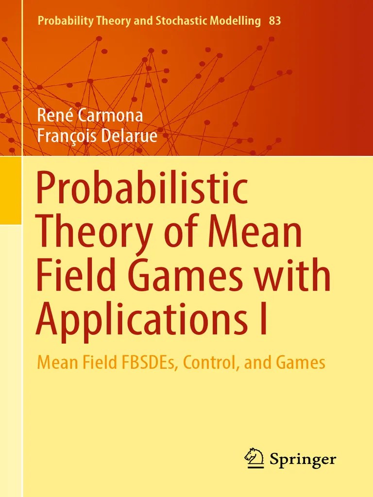 Mean Field Games | PDF | Mathematical Optimization | Field (Mathematics)