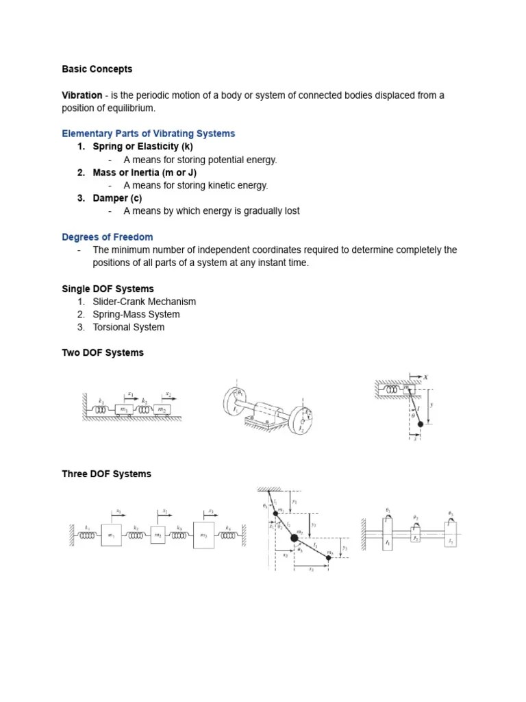Vibration Engineering | PDF