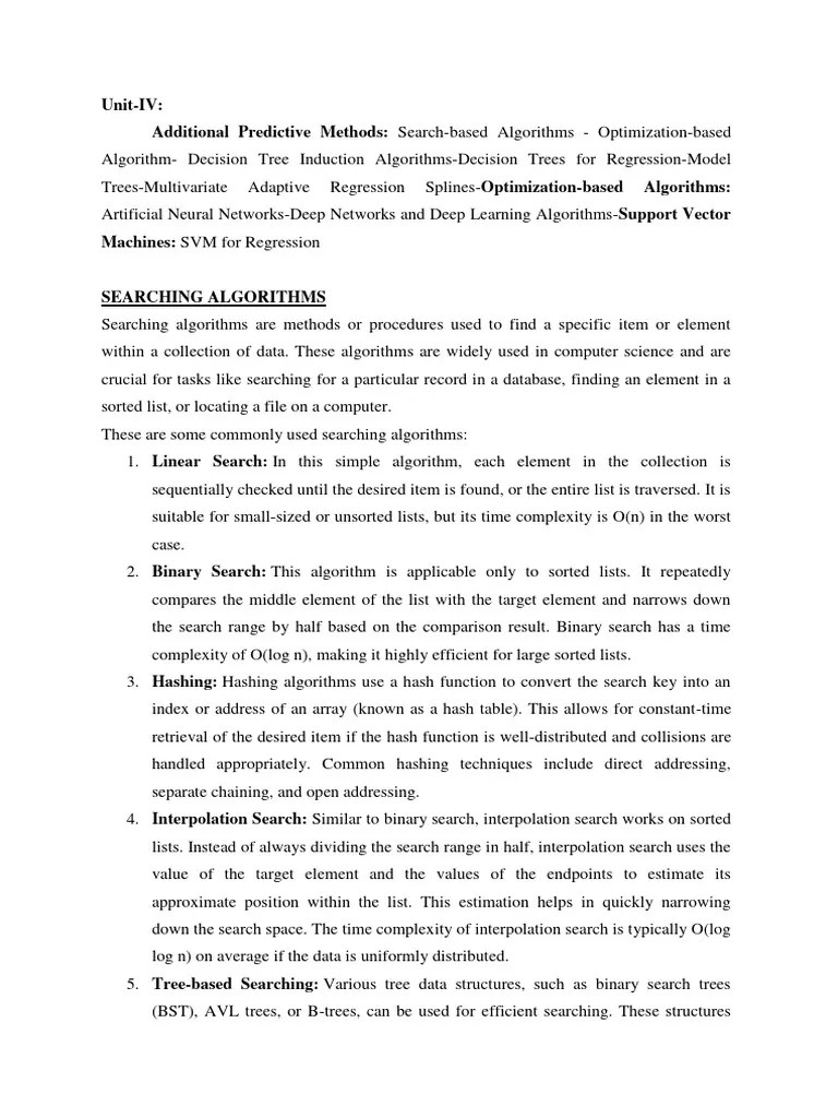 UNIT IV DATA ANLYSIS | PDF | Artificial Neural Network | Deep Learning