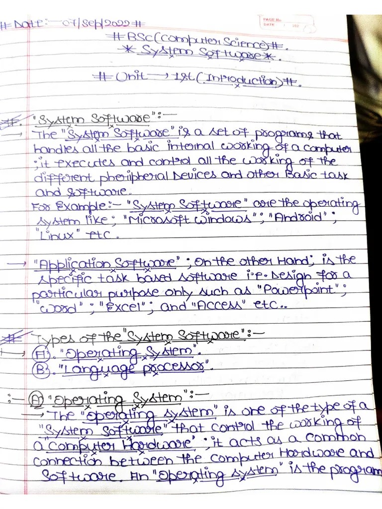 System Software Pdf