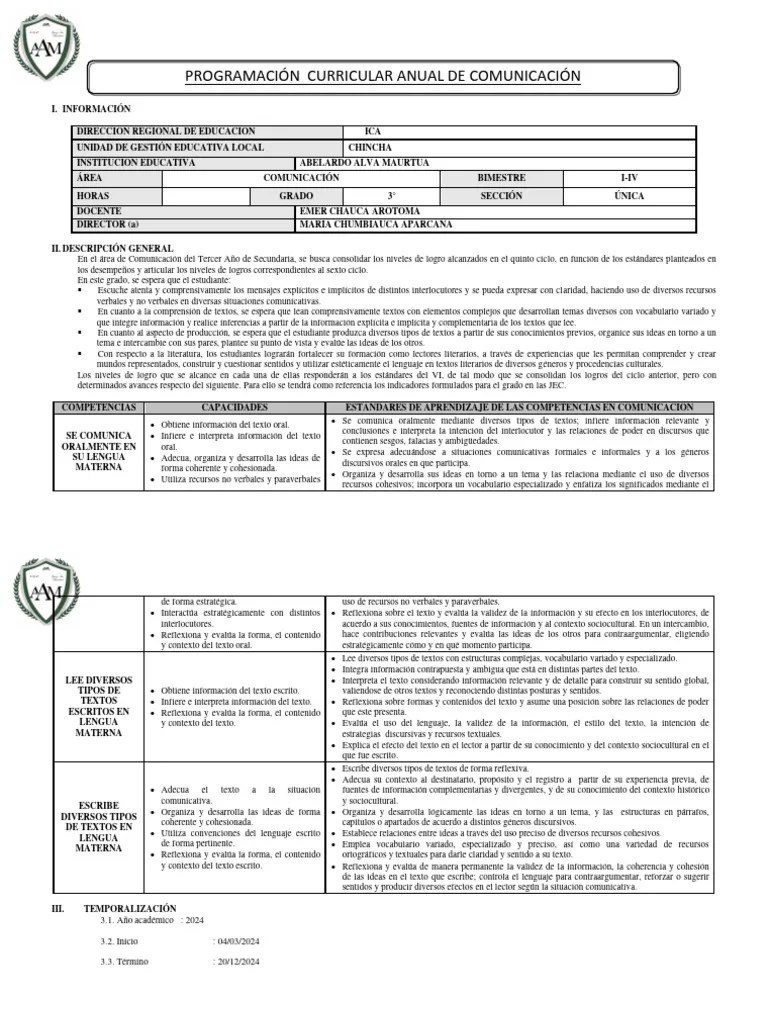 3 Experiencias De Aprendizaje 2024 | PDF | Aprendizaje | Enseñando