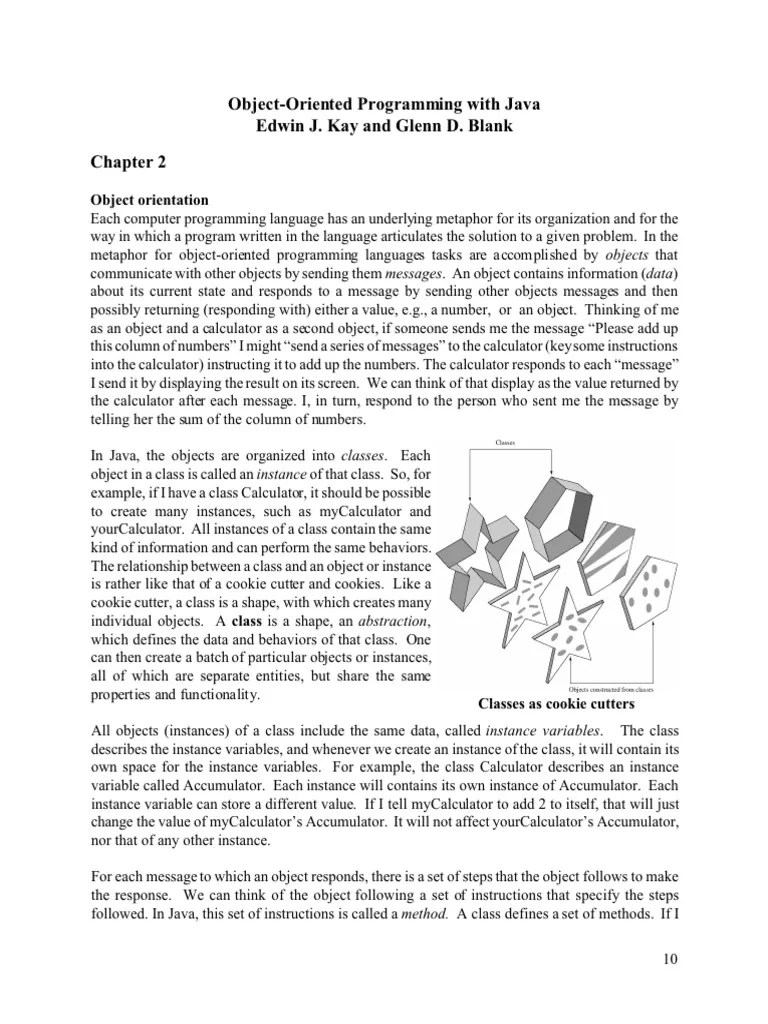 Java2 | PDF | Class (Computer Programming) | Method (Computer Programming)