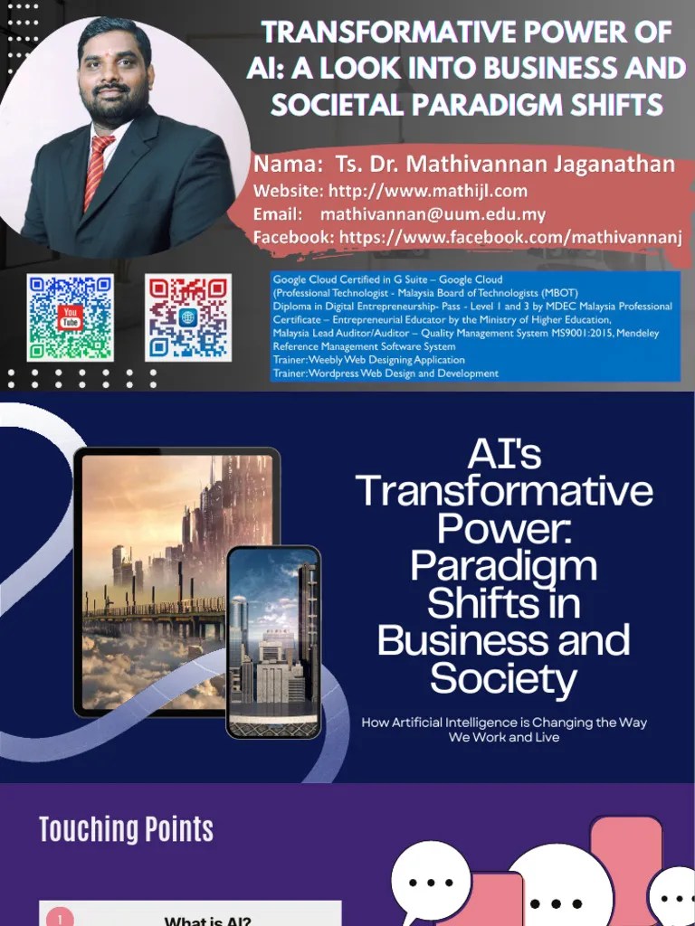 Transformative Power Of Ai: A Look Into Business And Societal Paradigm ...
