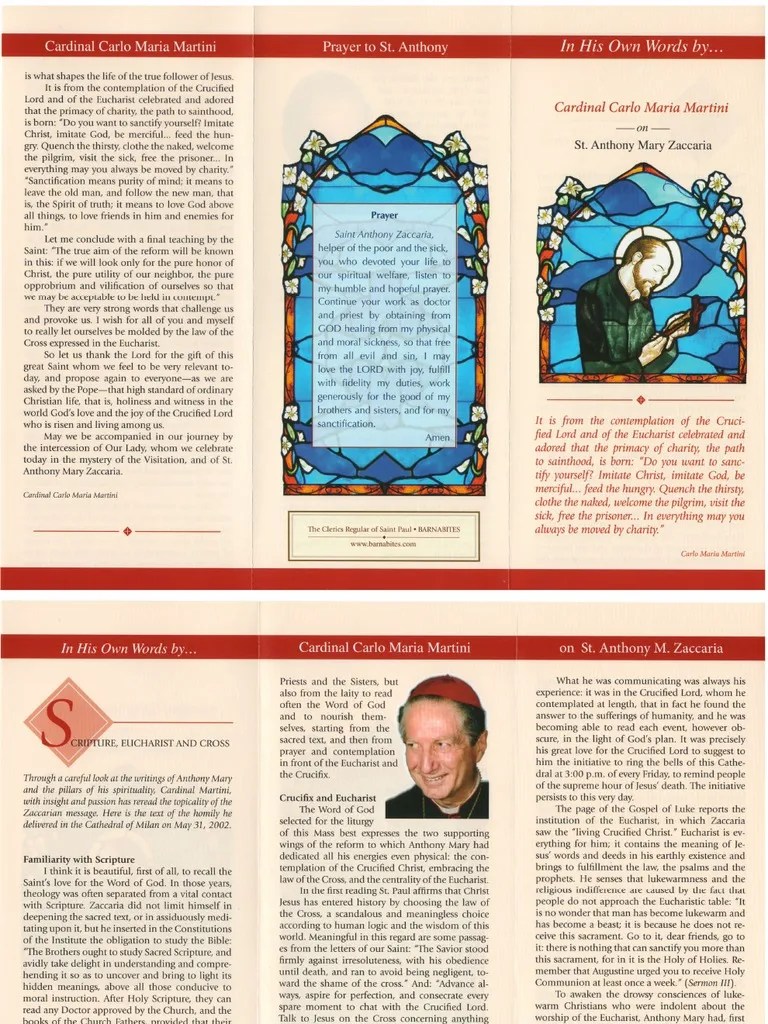Cardinal Carlo Maria Martini | PDF