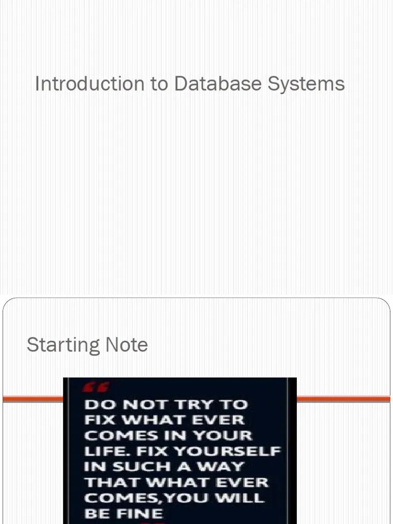 8.introduction To Database | PDF