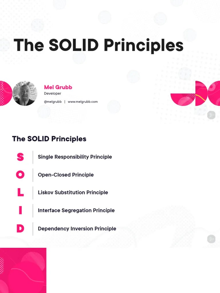 The Solid Principles Slides | PDF | Inheritance (Object Oriented ...