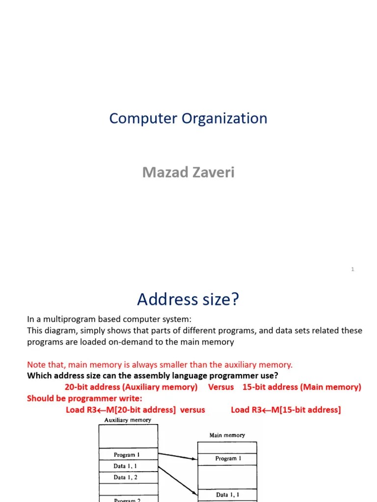 Lecture 45b Virtual Memory | Download Free PDF | Computer Memory ...