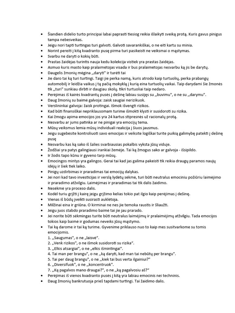 Cash Flow Quadrant | PDF