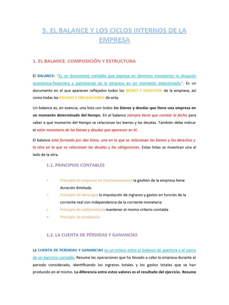 Tema 5 - Economia De La Empresa | PDF | Capital De Trabajo | Bancos