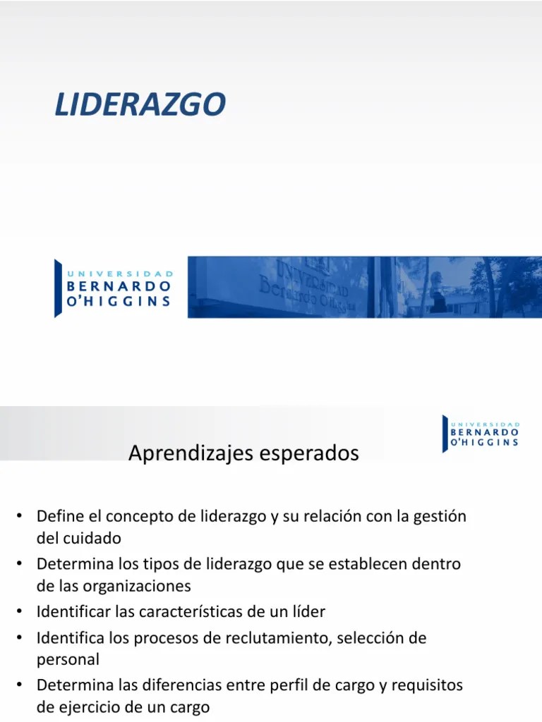 Clase Liderazgo | PDF | Liderazgo | Conceptos Psicologicos