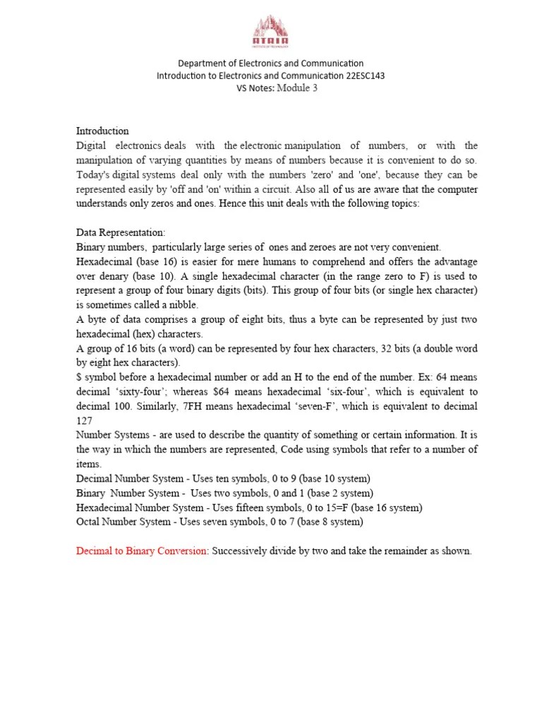 BBEE203 Module 4 Boolean Algebra And Logic Circuits | PDF | Logic Gate ...